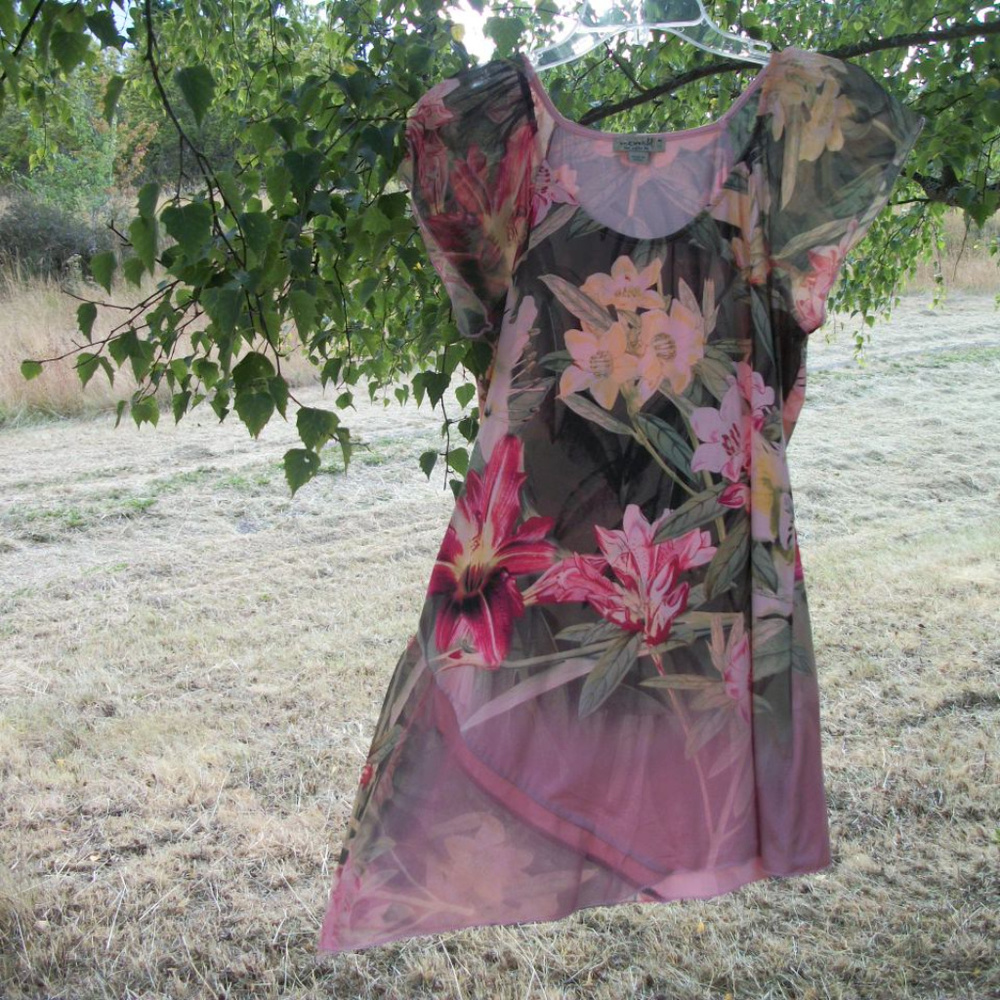 KAWAII ONE WORLD FAIRY PINKS COLORS DRESS, M